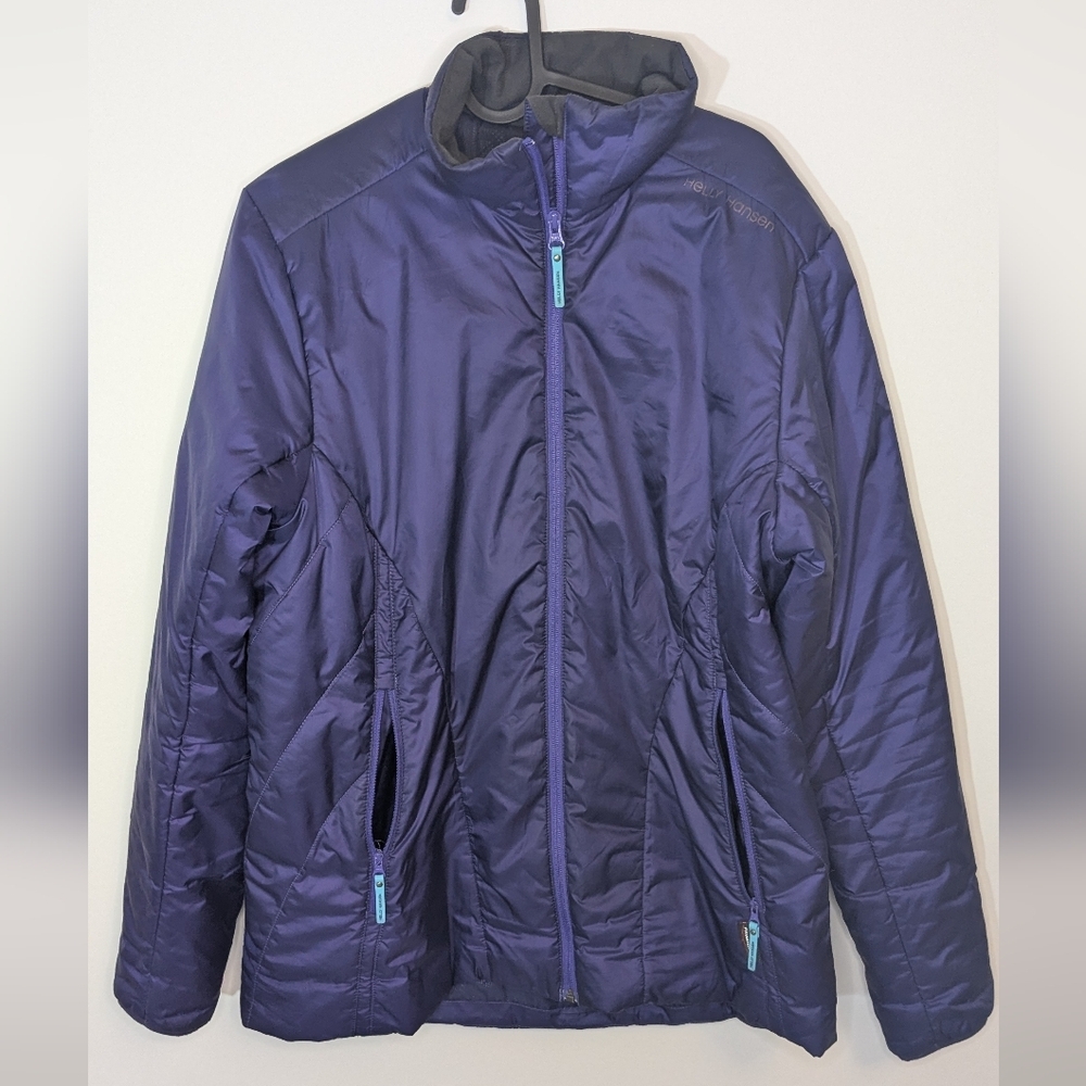 Helly Hansen Midweight full zip jacket - size xl purple